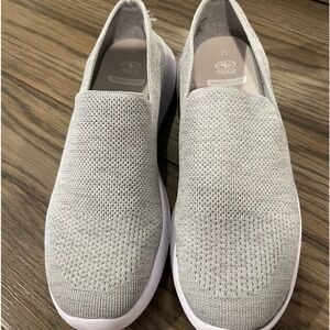 Athletic works mesh slip on sneakers 7.5 women